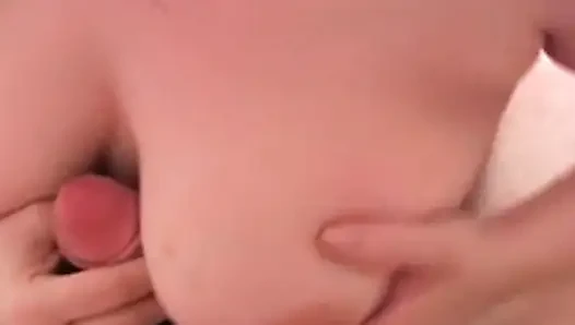 Massive Chest Smothers His Shaft