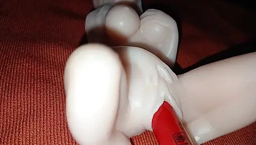 Realistic Sex Toy POV 4K - Lifelike Silicone Doll Solo Scene