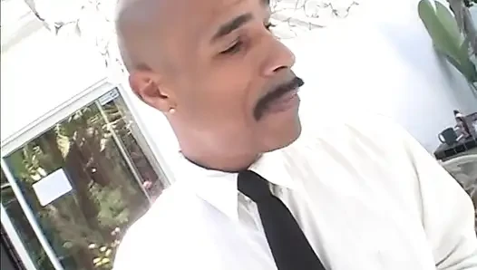 Pretty Redhead Teen Rides Huge Black Dick Like a Pro