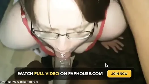 On My Knees BBC Blowjob Cumming Deep in My Mouth