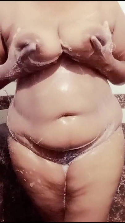 Must-share moment from "My desi stepmom taking shower in bathroom and I watching her secretly"