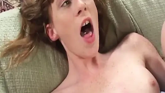 Tongue Devouring Hairy Pussy Close-up Sloppy Wet Feast