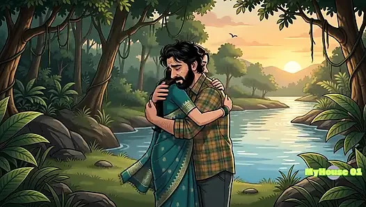 Pushpa ve Srivalli ormanda romantizm