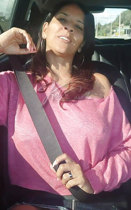 I Took Advantage of a Car Trip to Sp to Tease the Truck Drivers a Little