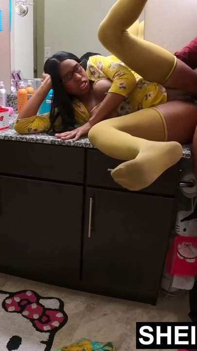 Screaming During Painful Anal Sex With Step Dad Huge Cock Fucking My Asshole On Sink Doggystyle Sheisnovember | Clip 2