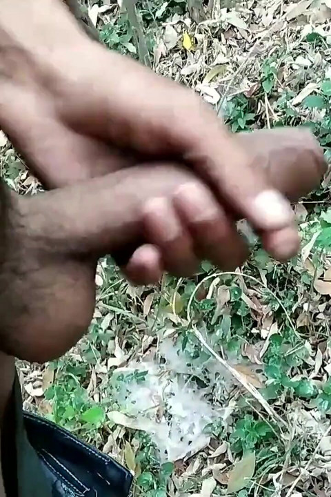 Desi Village Big Cock Masturbation in Outdoor