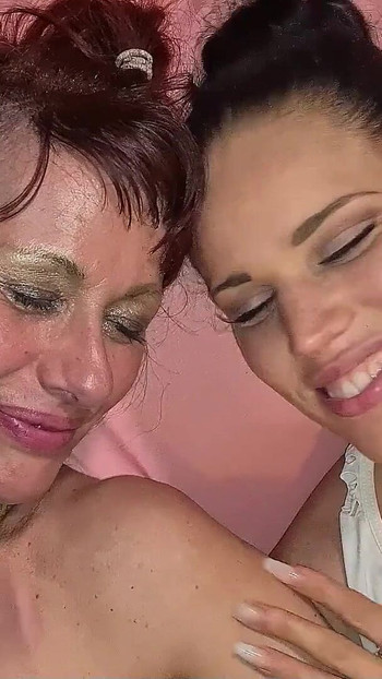 Stunning moment from "German Old and Young FFM Amateur POV Threesome in Swinger Club"