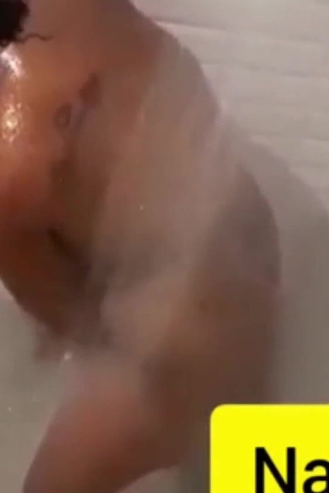 Busty Woman Showering
