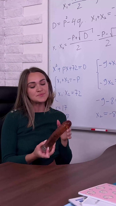 Thrilling moment from "I SHOWED MY STUDENT HOW TO MASTURBATE PROPERLY"