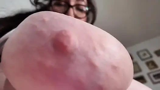 Riesin stiefmutter, gemütliches lutschen und kommen ermutigung