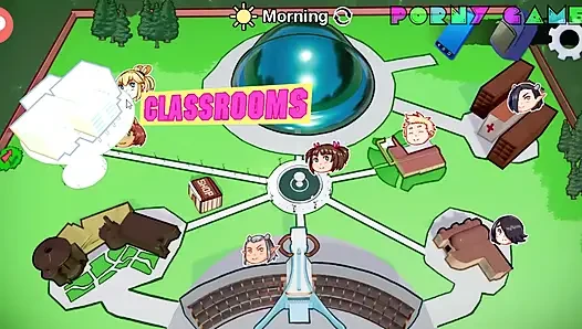 Heroes University H - Prologue - Masturbating Behind the College Part 5