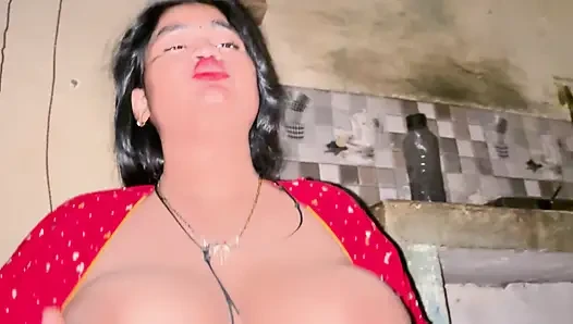 My Hot Indian Wife in Red Saree Seduced Me for Full Night Wild Ride