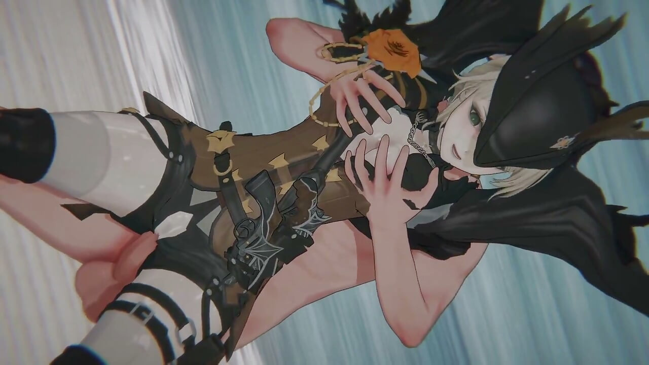 [Girls' Frontline 2 Exilium] Sextans checkmate et effacer l’esprit (poupée T attachée et hardcore POV 3D hentai) (4k/60fps)