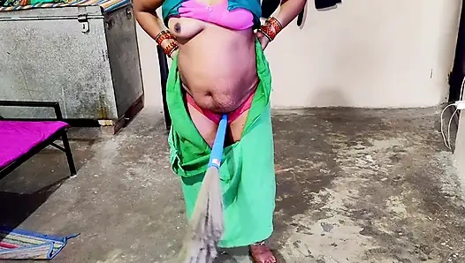 Indisches desi-zimmermädchen