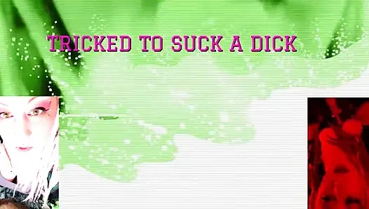 Tricks You to Suck off Her Shemale Friends Cock