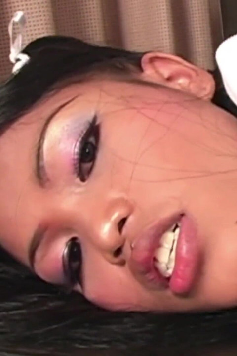 Asian trans fucked raw by straight curoious
