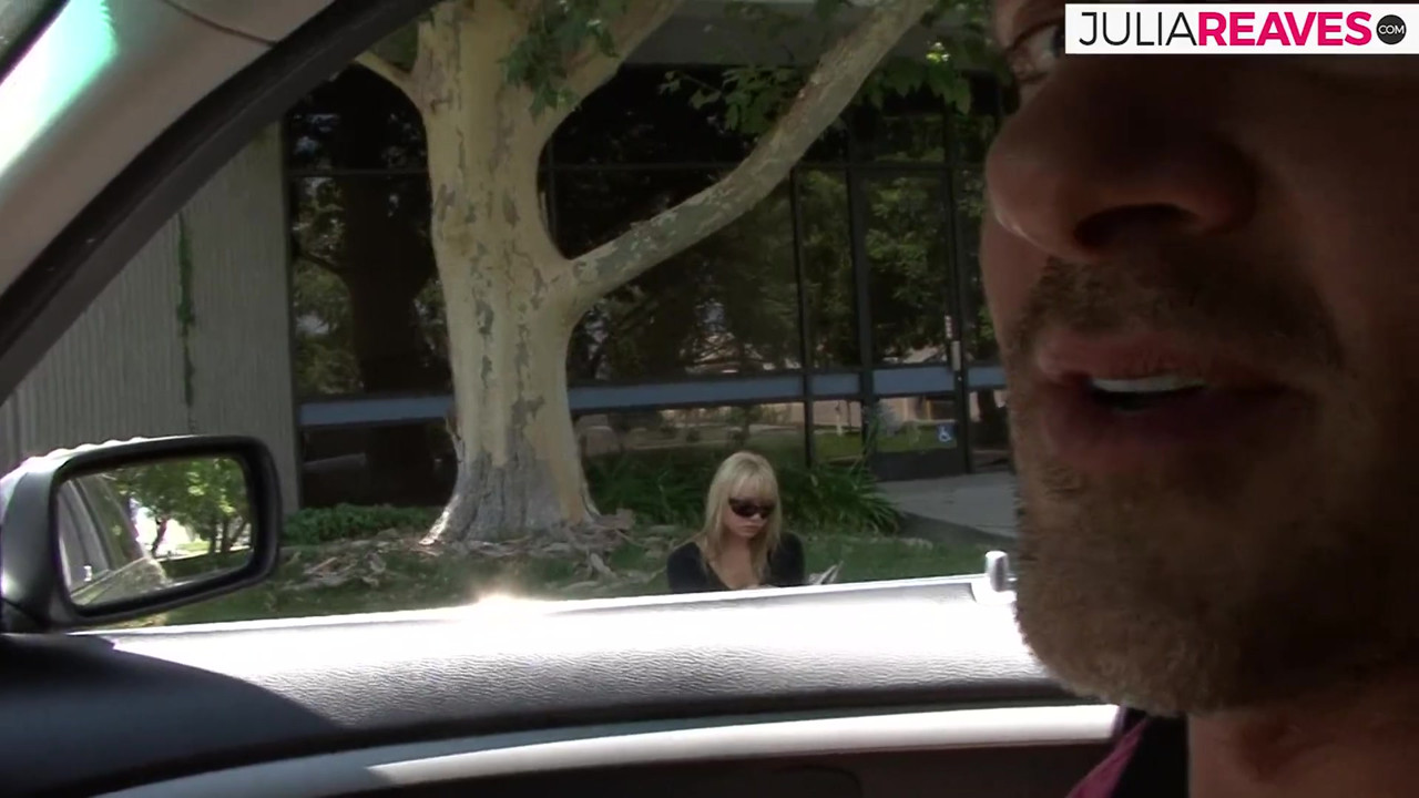 Blonde teen moans as she gets fucked by a monster cock after blowjob