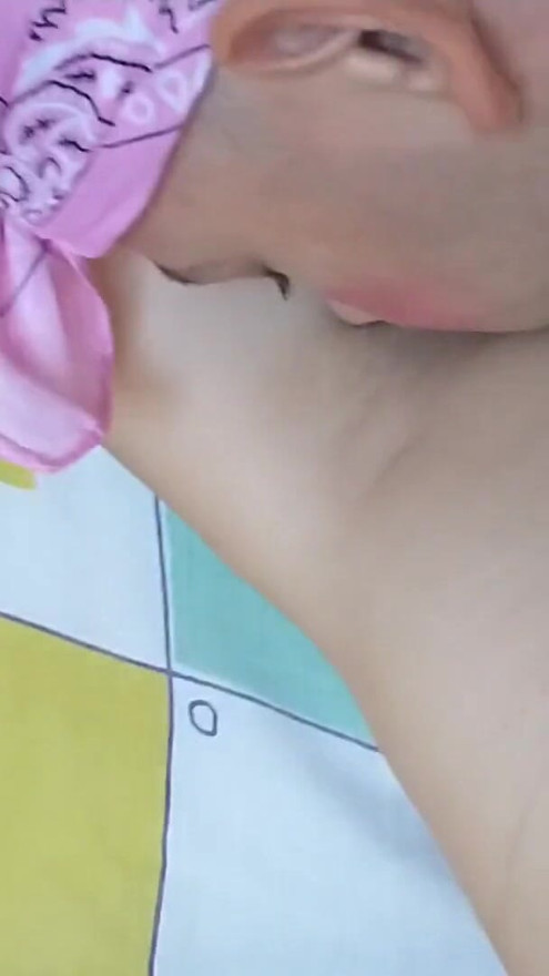 Wife makes the sissy husband smell her sweaty armpits and feet | Clip 1
