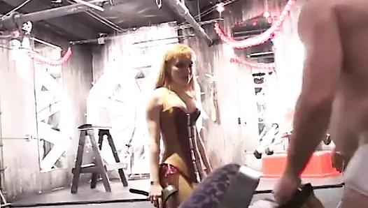 Behind the scenes footage of porn stars in action