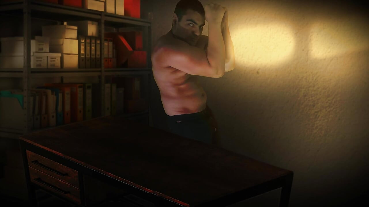 Sexy Number 1 - Masturbation in the office - Cristopher Rebellato Alexis
