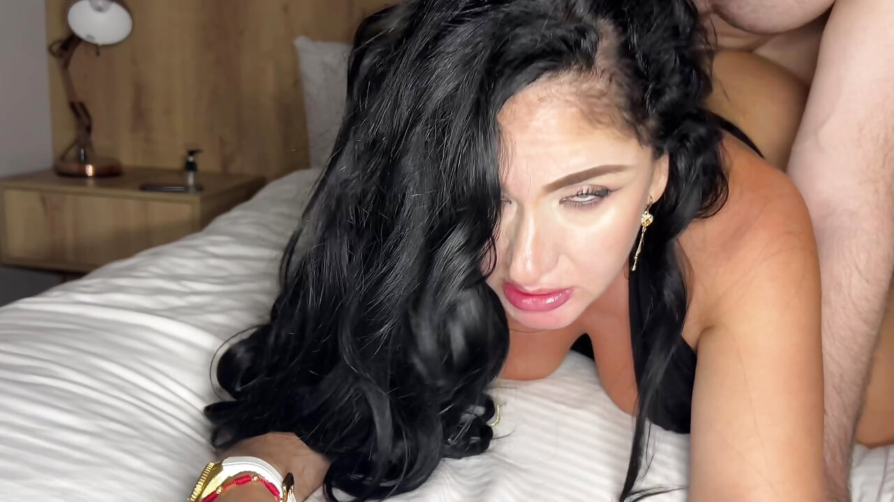 Nurturing MILF Cougar Stepmom with Massive Tits Comforts Horny Stepson After Catching Him