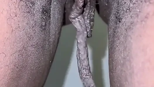 Close up - aku ngentot memek tebalku habis-habisan - close up
