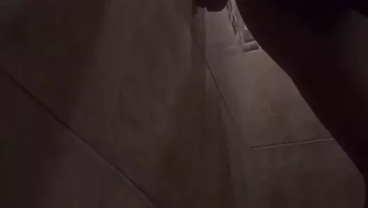 lanet yapay penis içinde duş