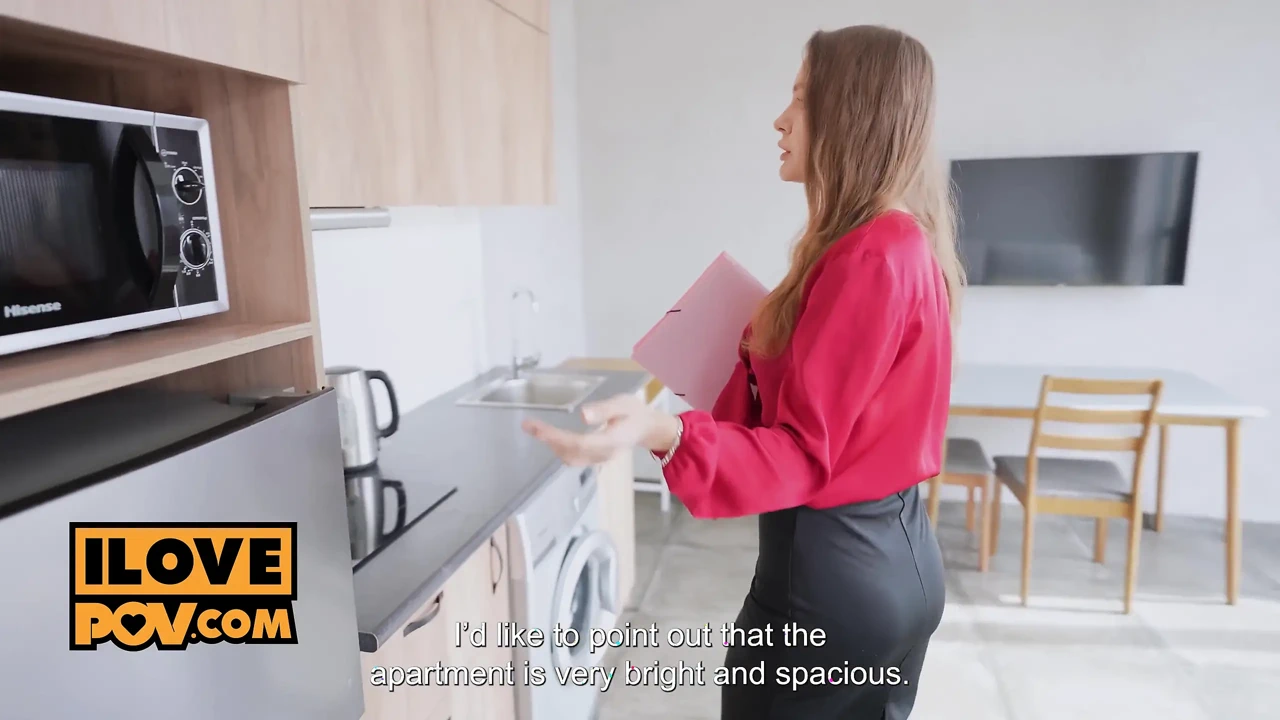 你的淫荡房地产经纪人把照片变成由Alexa Poshspicy主演的色情片