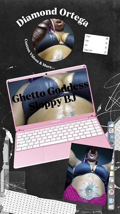 Ghetto Goddess Sloppy BJ