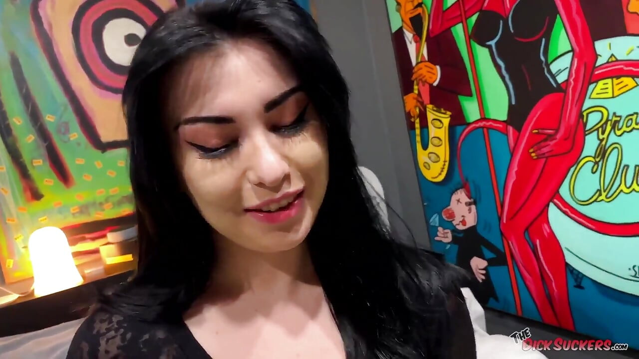 Aliza Haze espeluznante video de casting amateur en el sofá