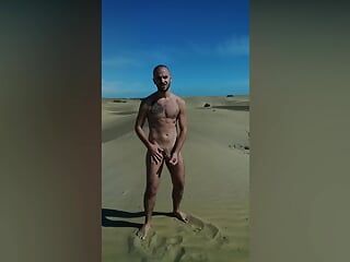 Branlette dans les dunes