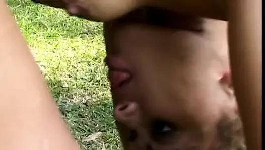 Cute Brazilian Blonde Hottie Hyadi Was Driven at Hershey Highway in the Wood by Horny Dude