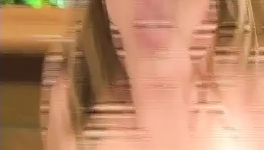 Horny Blonde Babe Sucks and Fucks Hard in Amateur Session