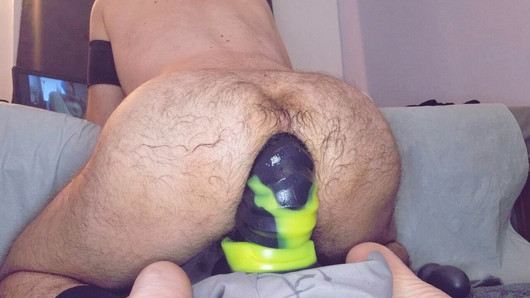 Zwei schlampige Anal-Ruin-Nächte mit dem massiven Phil-Dildo, 2 Cumshot-Endungen