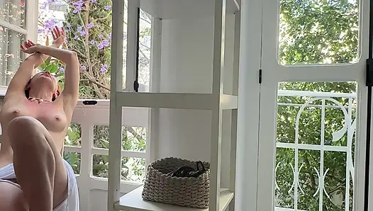 Watch Me Cum. I'm so Horny Today - Mia Bandini