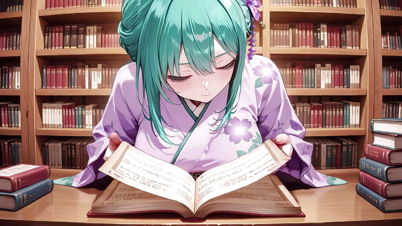 Purple Kimono Goddess! Can't Handle the Wetness Under the Red Torii Gate