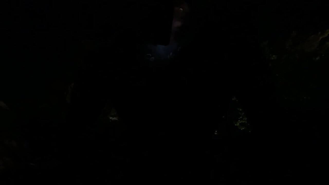 Outside In The Dark Gooning Till I Nut On The Sidewalk While Cars Passing By