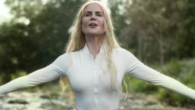 Nicole Kidman and Samara Weaving in sex scenes
