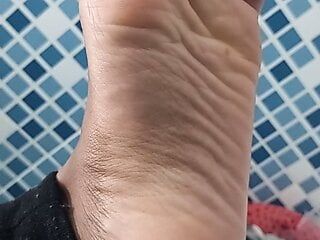 Pieds masculins, pieds du Brésil