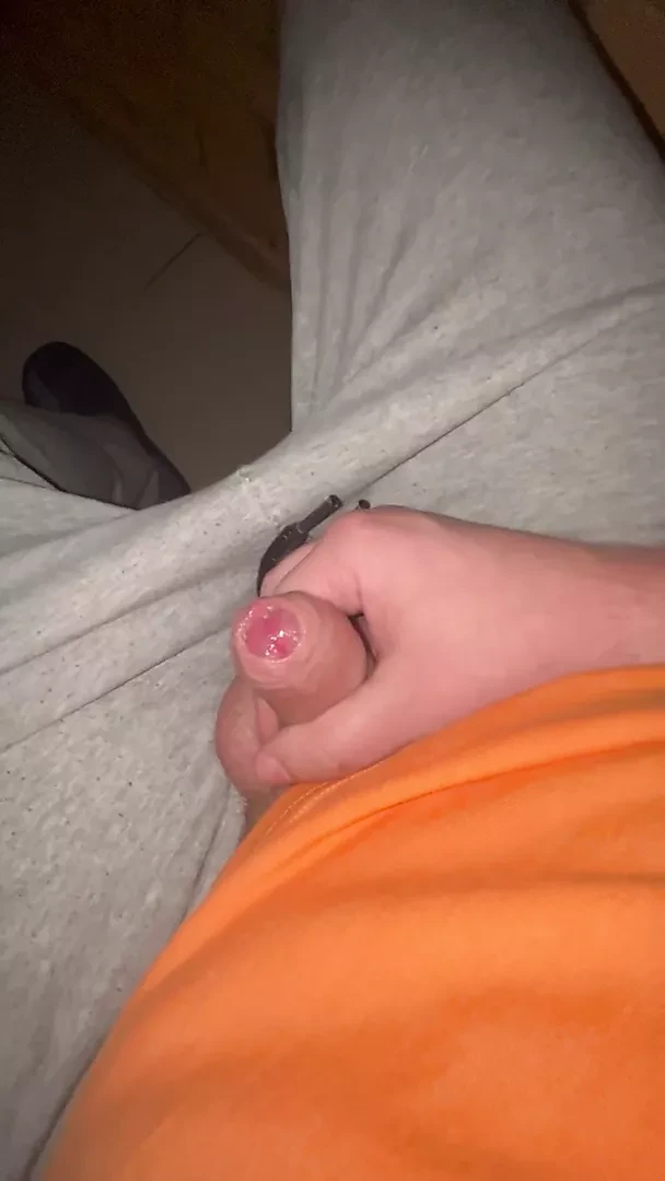 Head of my cock close up