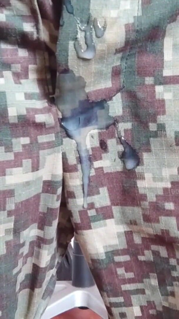 Key moment from "Pulsating cock as stud shoots his load"