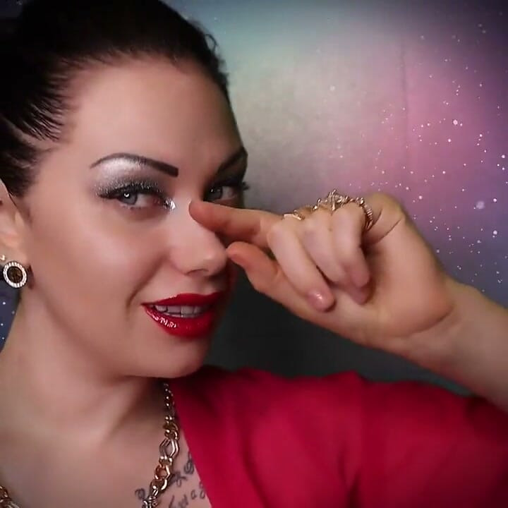 My sensual red lips feel good on my bf cock, but for you from them, just a verbal humiliation!