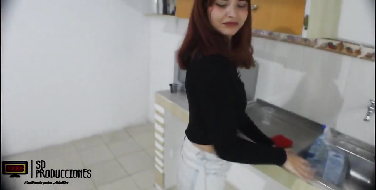 Horny Stepmom Helps Me with My Boner