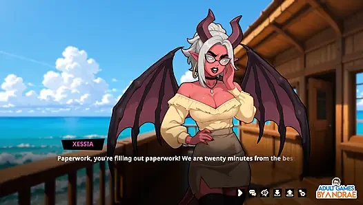 Succubless Gameplay Part 1 - Arriving at B/less Resort