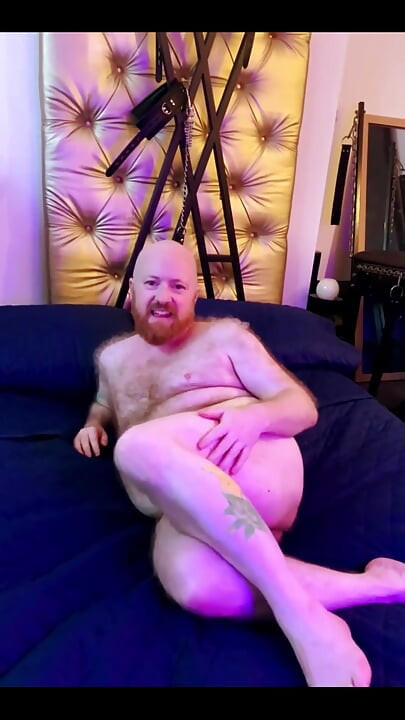 Hairy Trans Man  Ftm Fucks Himself From Behind