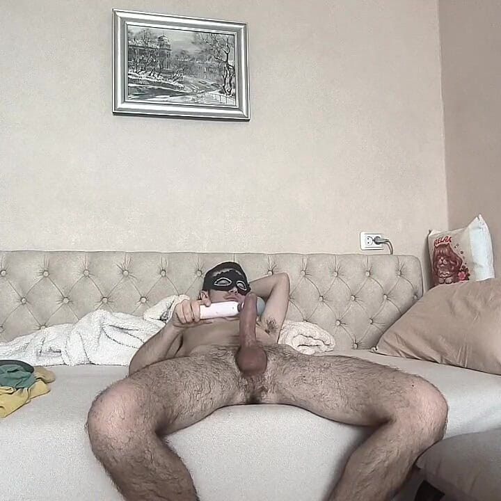 Sperm Shoot with Vibrator