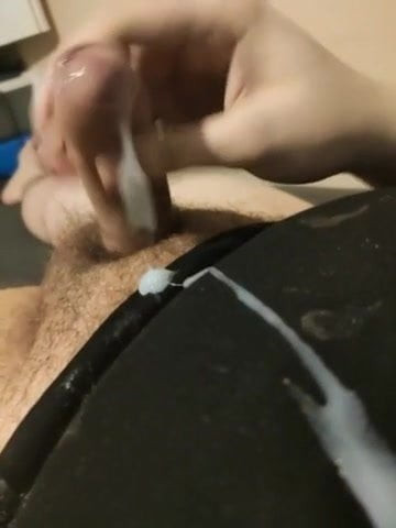 Shooting cum all over