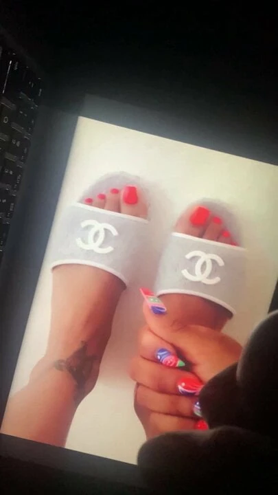 Keyshia Ka'oir Feet Cum Tribute 1
