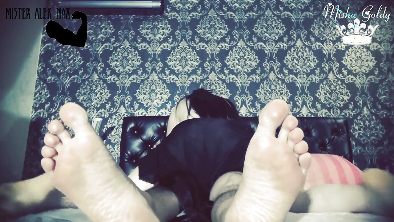Lick , smell and worship our feet bitch while i have sex Alpha