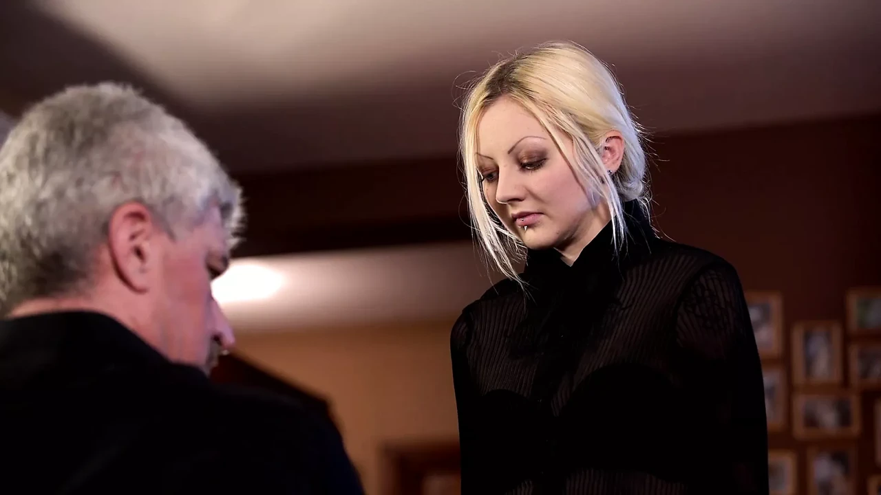 Little slut pussy inspected